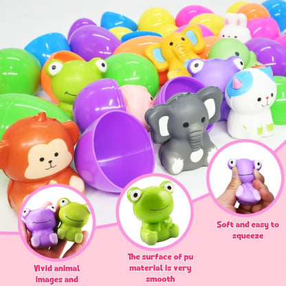 🎁12/24 DB Húsvéti tojás előretöltött, lassan kelő squishy játékok