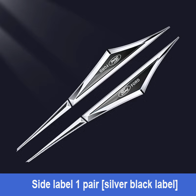 Kreatív horganyzott fém autómatricák✨2 db✨