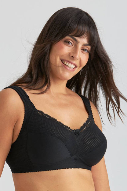 💖Triumph® 3 darabos szett ✨Kényelmes pamut pöttyös melltartó