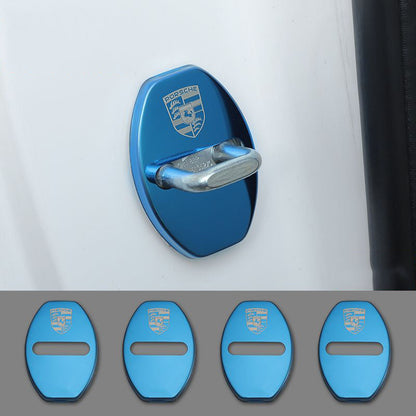 Forró Akció ✨50% Kedvezmény ✨Rozsdamentes Acél Korróziógátló Autó Ajtózár Védőburkolat 🔥4 db 🔥