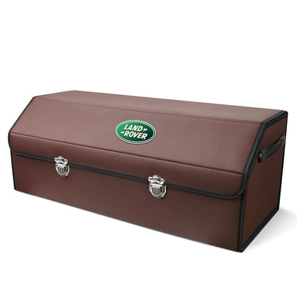 Bőr tárolórekesz az autó csomagtartójába