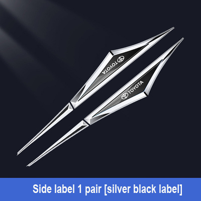 Kreatív horganyzott fém autómatricák✨2 db✨