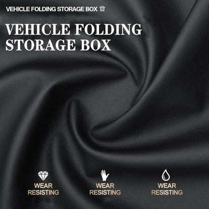 Bőr tárolórekesz az autó csomagtartójába