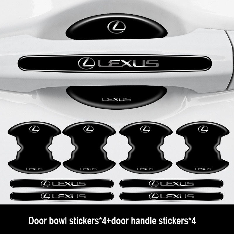 Sűrűsített autóajtó ragasztó logóval ✨8 db✨