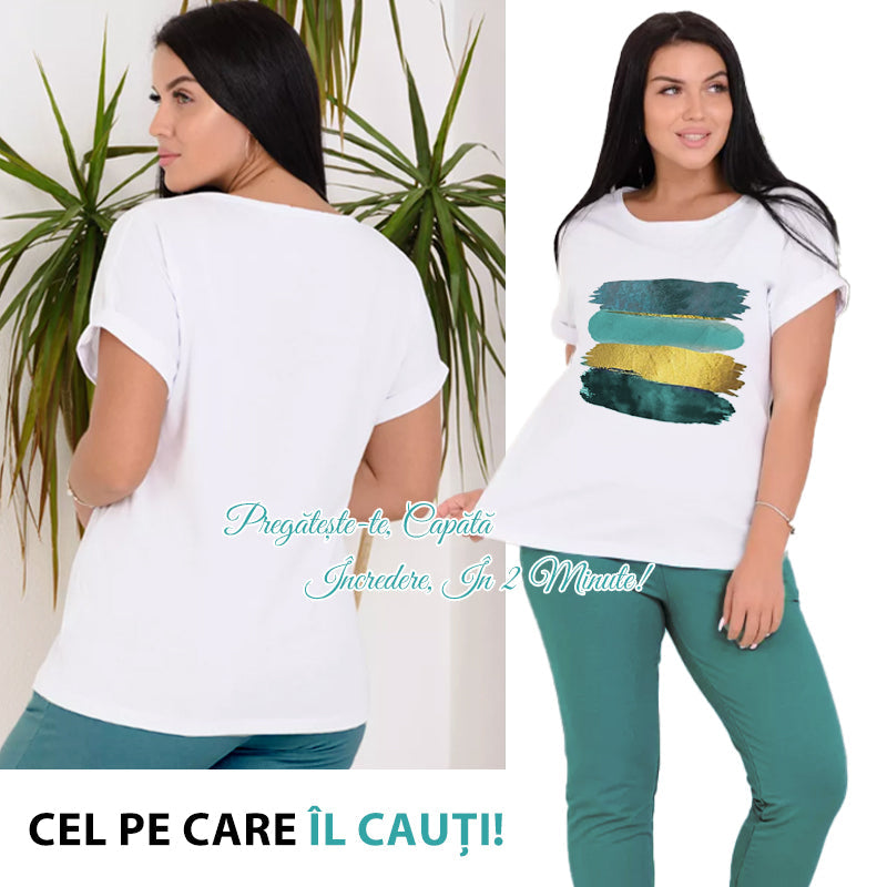 💥🍃 Sikkes, lezser kétrészes szett - Kényelmes és stílusos ✨