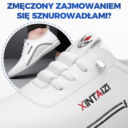 🔥Hot Ale 2025👞Könnyű és légáteresztő férfi fűző nélküli cipők