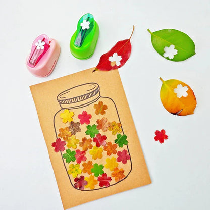 💖Ajándék a gyermeknek🎁Kreatív gyerekek DIY lyukasztó kézműves készlet🎉A gyermekek kreativitásának fejlesztése