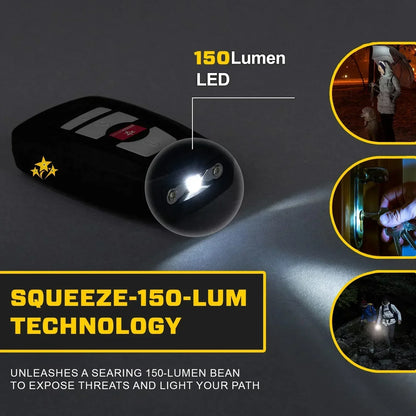 🔥 ⚡️ VOLTIC V77 3 az 1-ben sokkoló, zseblámpa és riasztó autós kulcstartó