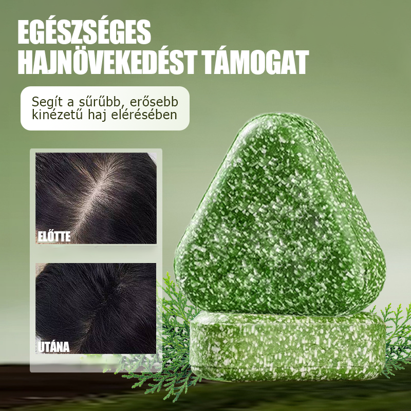 🌿 Természetes Sampon Bár Hajerősítéshez 🌱🥰