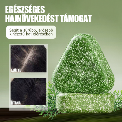 🌿 Természetes Sampon Bár Hajerősítéshez 🌱🥰