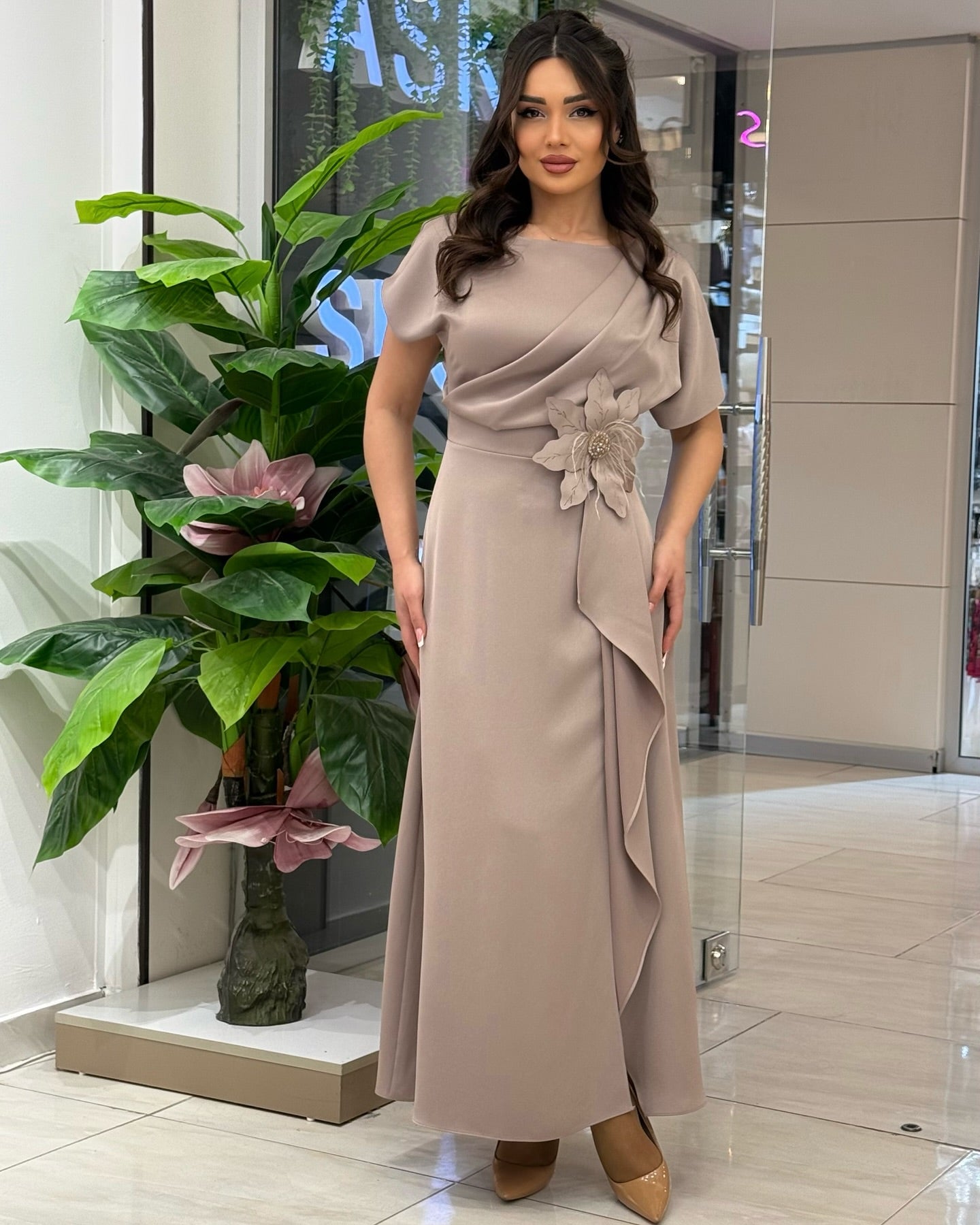 🌼Virágos, szexi mintás és temperamentumos női ruha