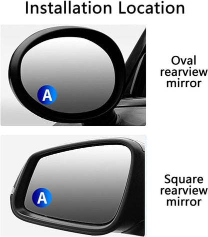 Vakfolt Tükör: Biztonságos Sávváltás és Tökéletes Parkolás! 🚗
