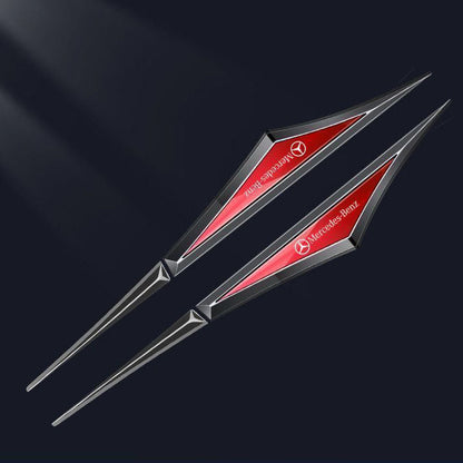 Kreatív horganyzott fém autómatricák✨2 db✨