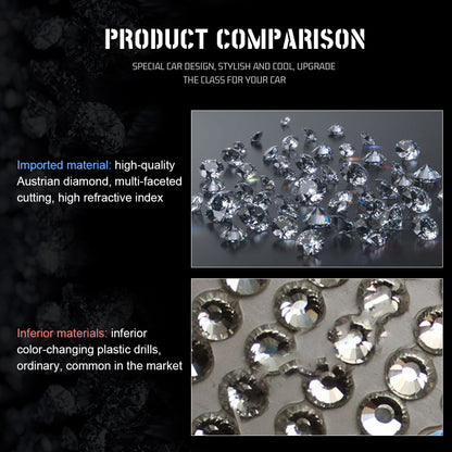 Kristály kormánykerék matrica