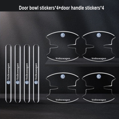 Sűrűsített autóajtó ragasztó logóval ✨8 db✨