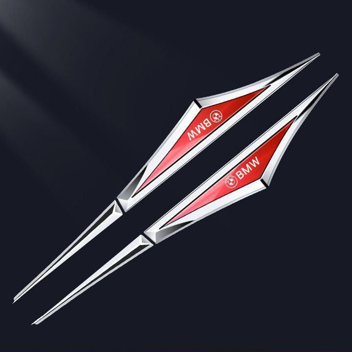 Kreatív horganyzott fém autómatricák✨2 db✨