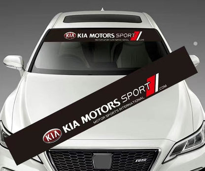 🔥Autó napellenző matrica