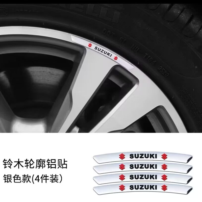 Forró akció ✨50% kedvezmény ✨3D személyiség fém kerékmatrica (4 db)