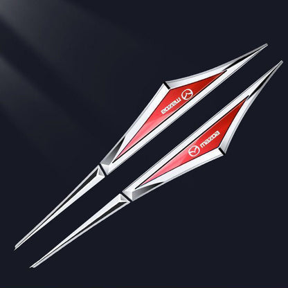 Kreatív horganyzott fém autómatricák✨2 db✨