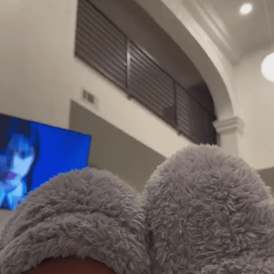 Libatollas térdzokni karácsonyra