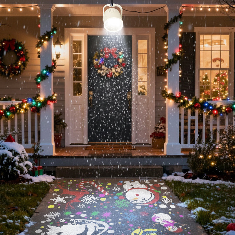 🔥✨Karácsonyi mintás USB LED projektorfény