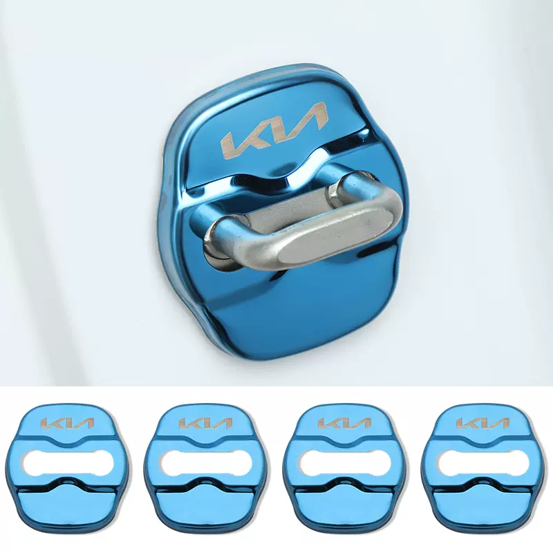 Forró Akció ✨50% Kedvezmény ✨Rozsdamentes Acél Korróziógátló Autó Ajtózár Védőburkolat 🔥4 db 🔥