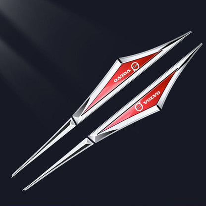 Kreatív horganyzott fém autómatricák✨2 db✨