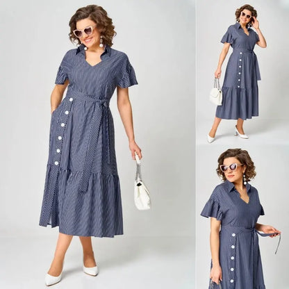 Új stílus 2025 💖[S~5XL]Elegáns és divatos ruha