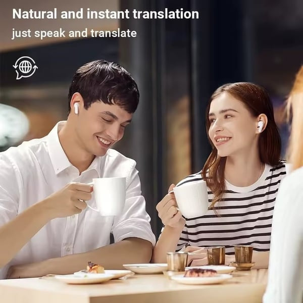 🏆Legnépszerűbb 1. számú termék ⏰ Utolsó nap 💎 OWS Bluetooth 5.4 vezeték nélküli fejhallgató mesterséges intelligenciával történő fordítással (iOS és Android rendszerre)