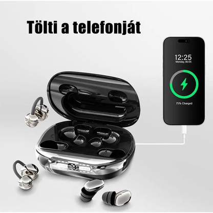 3 az 1-ben vezeték nélküli fülhallgató power bank funkcióval ellátott töltőtokkal