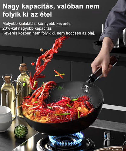 【Bevonat nélküli egészséges edény】Vasat pótoló tiszta vas tapadásmentes serpenyő