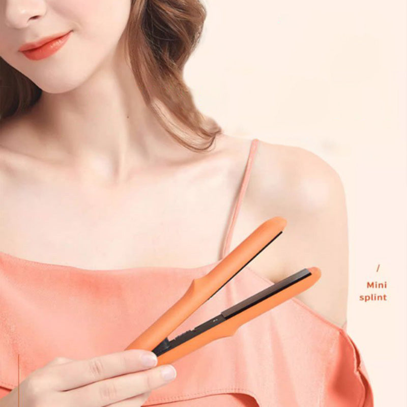 💟Mini göndörítő pálca és 2 az 1-ben lapos vasaló a haj kiegyenesítéséhez✨