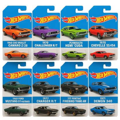 🔥Kiváló ajánlat - 50% kedvezmény🔥 - 🚗Hot Wheels Muscle játékautó adventi naptár - 24 nap 2025🎄