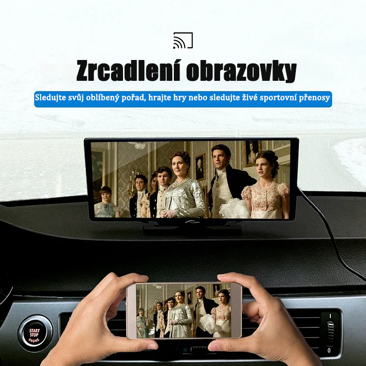 Autós táblagép intelligens audio- és videorendszere (Pro MaxTM 2025-ös modell).