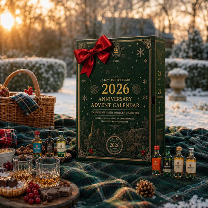 ❄️246. évfordulós adventi naptár 2026📅24 nap az ír whisky felfedezésére