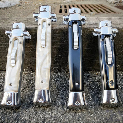 (🔥Utolsó napi akció - 50% kedvezmény) Klasszikus Gentleman olasz OTF kés