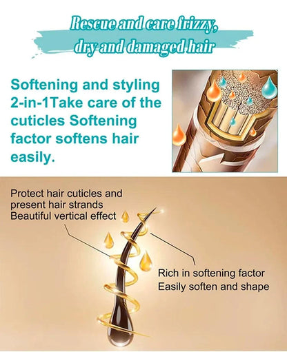 Keratinos hajkiegyenesítő krém