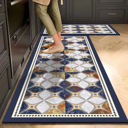 💥💥Hosszú, kovaalga sárszőnyeg, szuper nedvszívó, csúszásgátló és szennyeződés-taszító