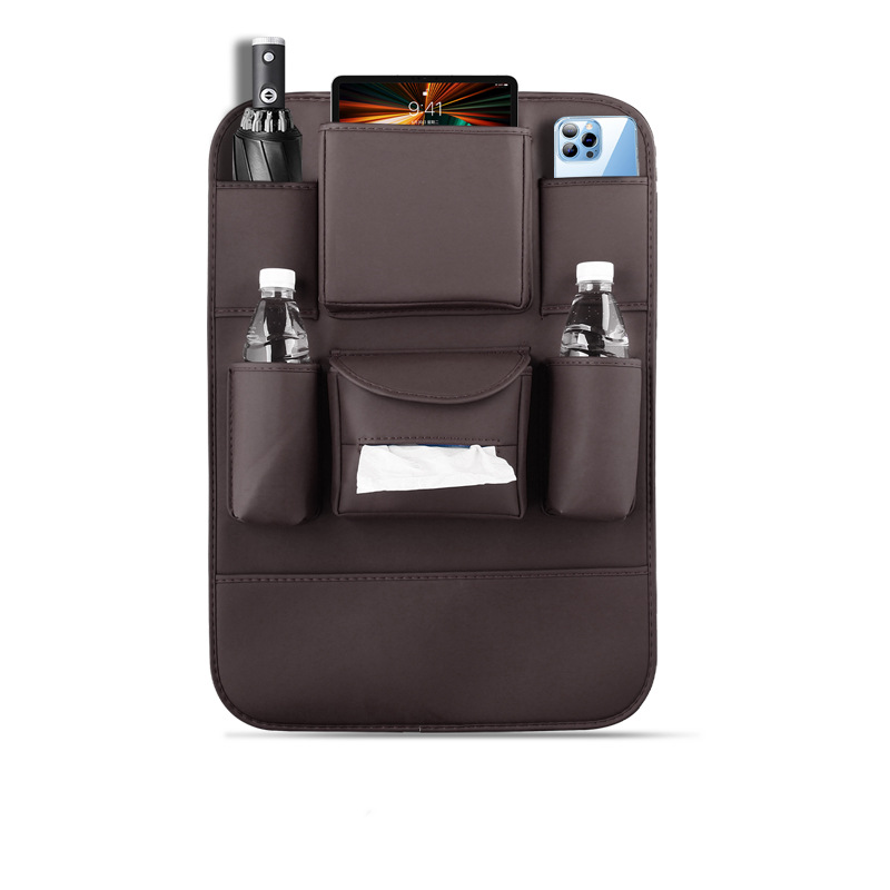 DriveEase hátsó ülésre való szervező - Többrekeszes, függő rendező egyedi logóval