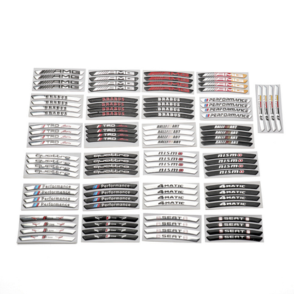 Forró akció ✨50% kedvezmény ✨3D személyiség fém kerékmatrica (4 db)