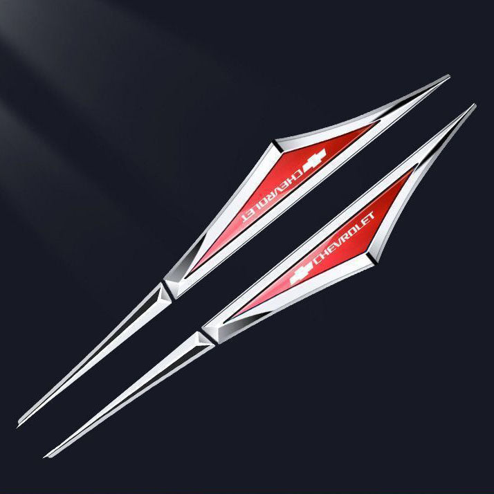 Kreatív horganyzott fém autómatricák✨2 db✨