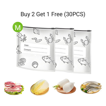 ✨ Újrafelhasználható alumínium fólia zárható tároló zsákok