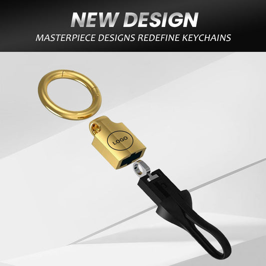 Egyedi készítésű prémium cinkötvözetből készült autós kulcstartó