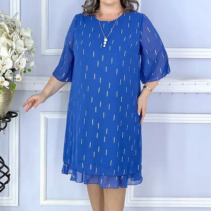 Laza, könnyű, elegáns és bájos mintás ruhák