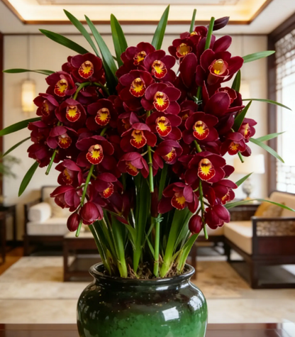 👑 Az orchideák királynője — Tartós Cymbidium hagymák