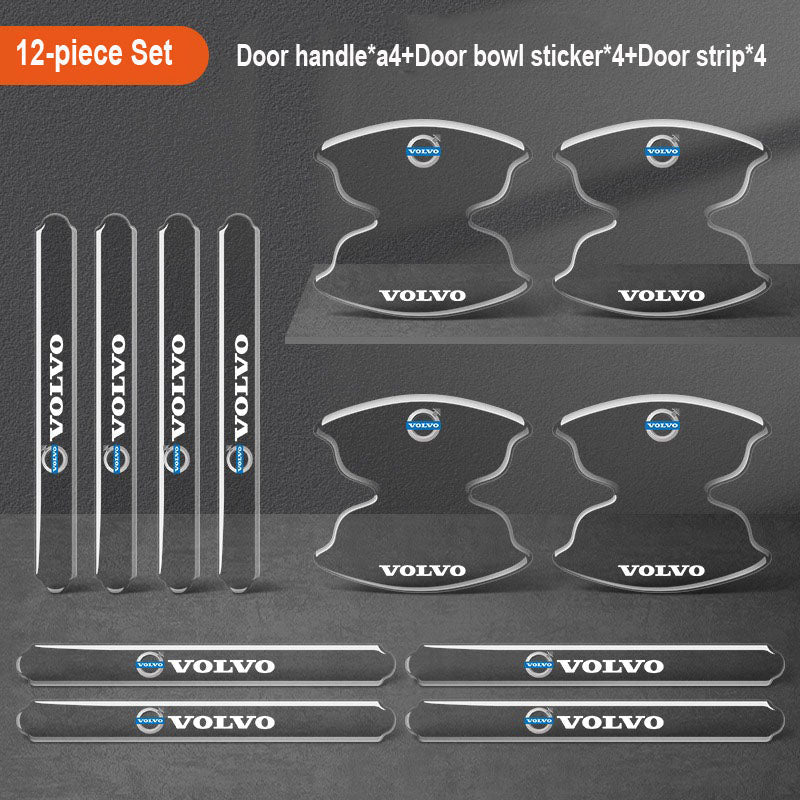 Sűrűsített autóajtó ragasztó logóval ✨8 db✨