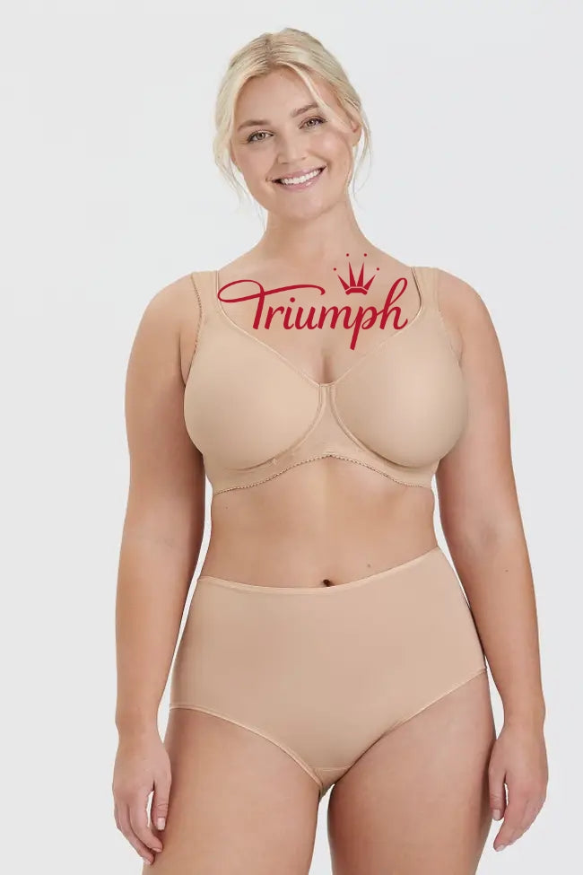 Triumph - (3 db-os) Egyszerű, teljes kosaras push-up melltartó