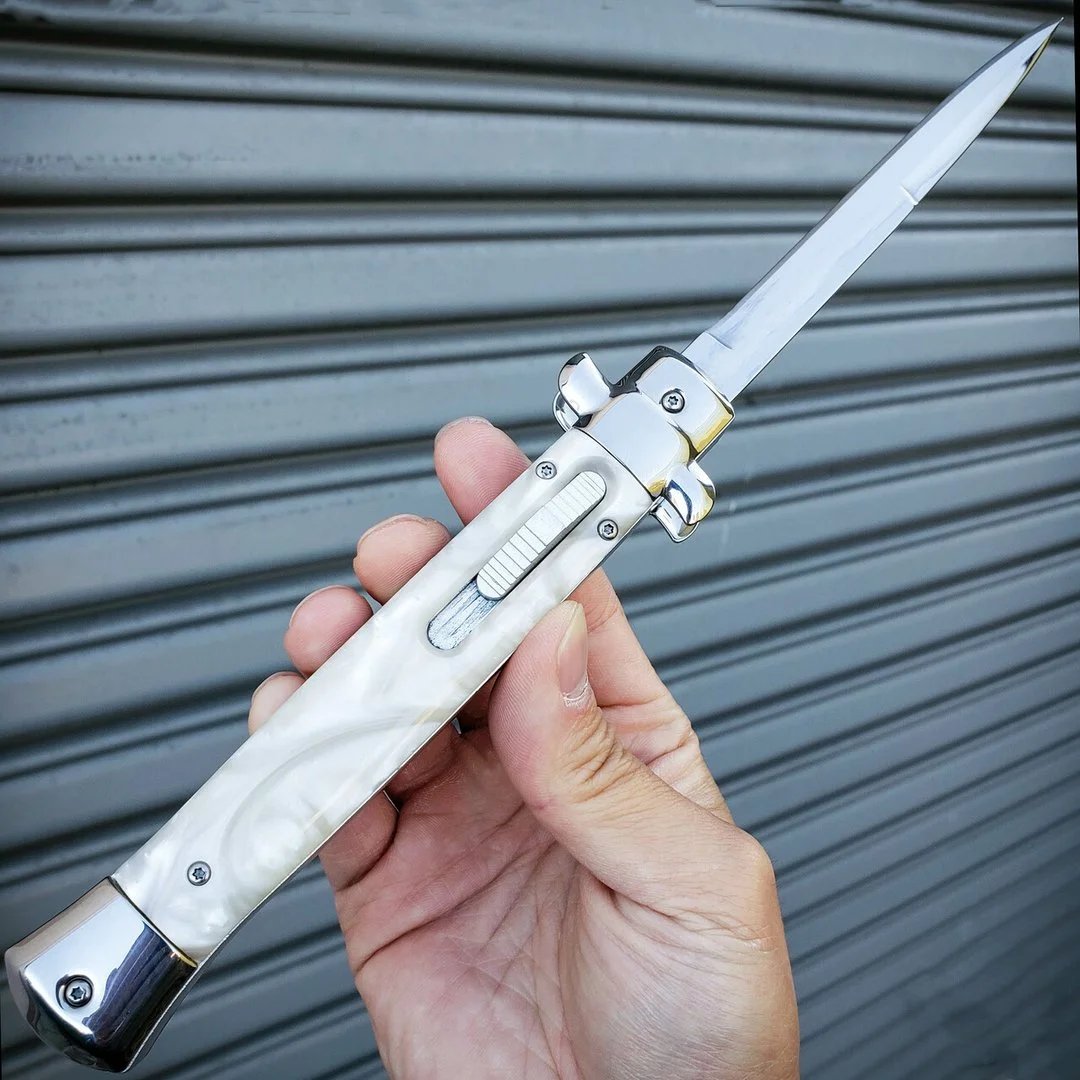 (🔥Utolsó napi akció - 50% kedvezmény) Klasszikus Gentleman olasz OTF kés