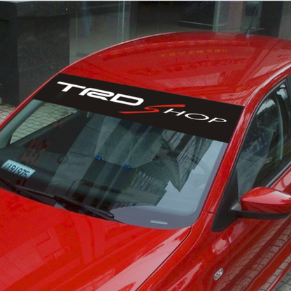 🔥Autó napellenző matrica