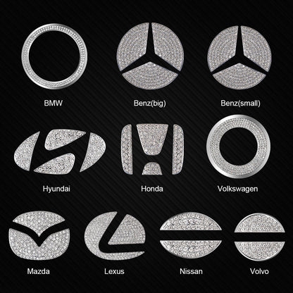 Kristály kormánykerék matrica